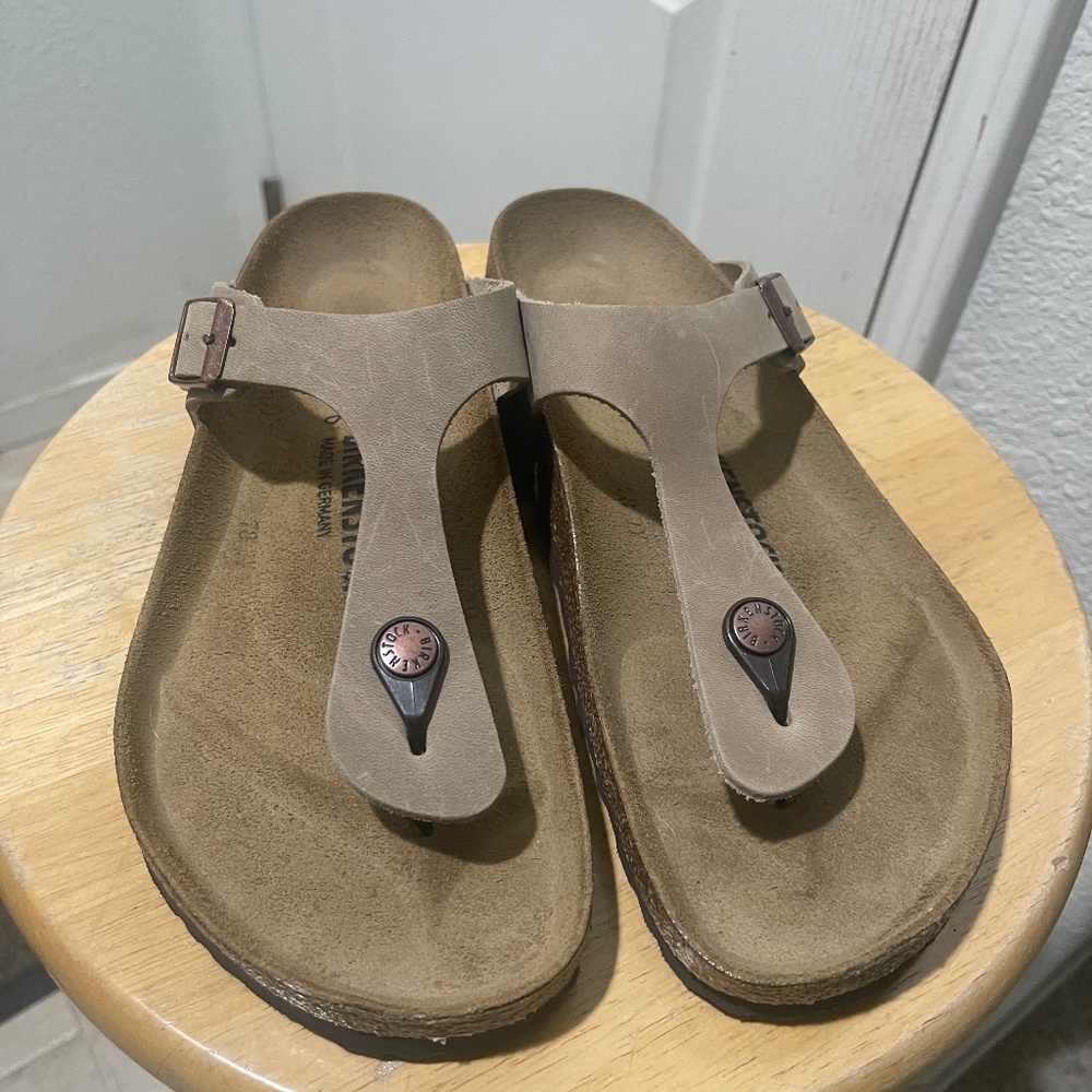 Gizeh Birkenstock Tobbaco Brown size 40